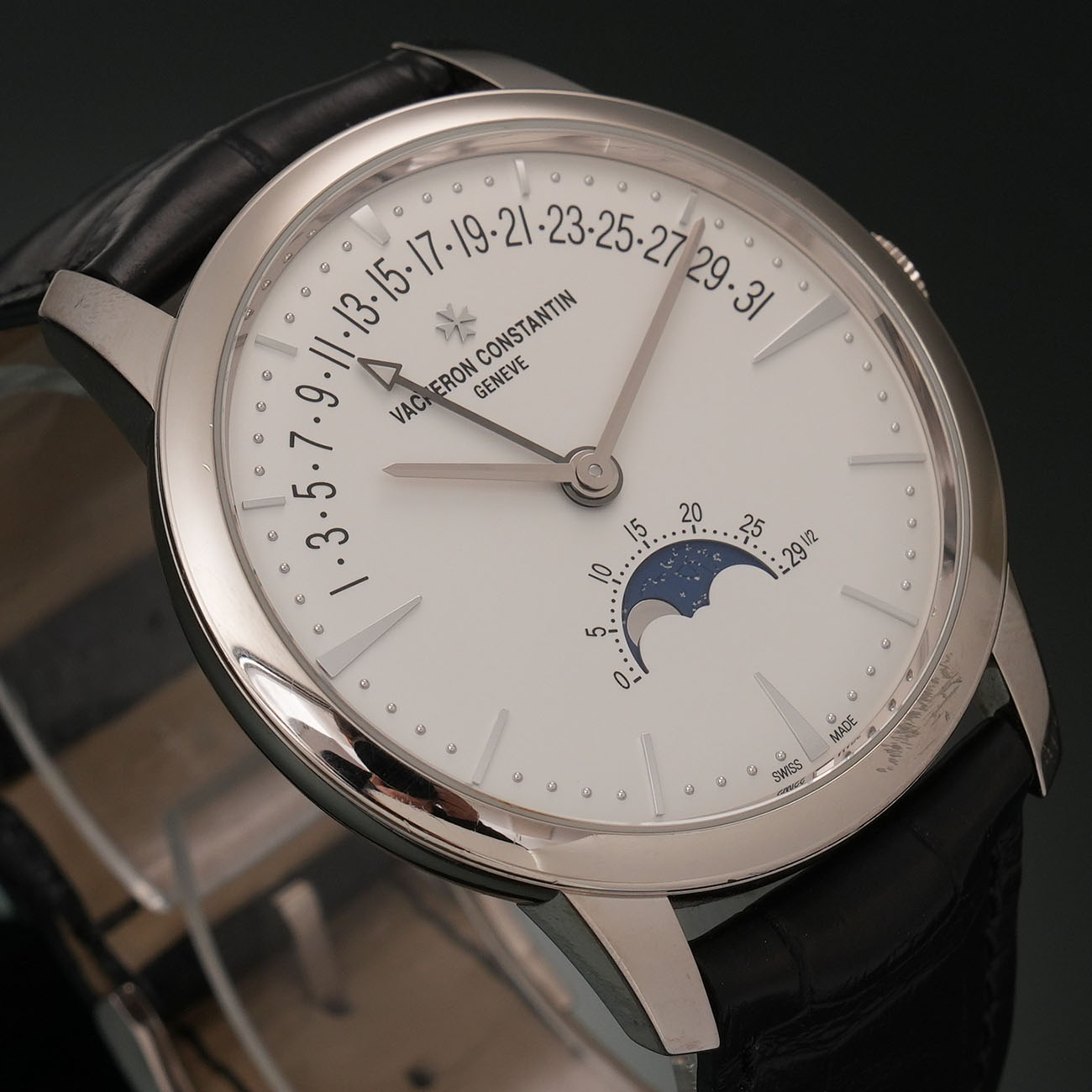VACHERON CONSTANTIN(USED)바쉐론 콘스탄틴 패트리모니 레트로 그레이드 데이트 문페이즈 4010U